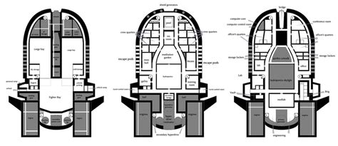 floorplan  icekatze starships pinterest rpg spaceship  sci fi