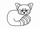 Roux Coloriage Imprimer Pandas sketch template