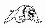 Auburn Mascot Bulldogs Burr Burton sketch template