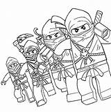 Lego Coloring Pages Own Create Kids Ninjago sketch template