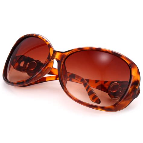 new snap jewelry leopard snap button sunglasses retro oval