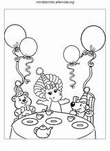 Barney Compleanno Disegno Sedie Peluche Bop Suoi Festeggiare Amici Decorato Tavolo Mondobimbo sketch template