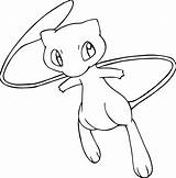 Mew Mewtwo Colouring Kolorowanka Druku Mioutou Pokémon Butterfree Lineart Elsdrake Arceus Drukowanka Dla sketch template