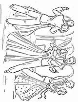 Dancers Coloring Pages sketch template