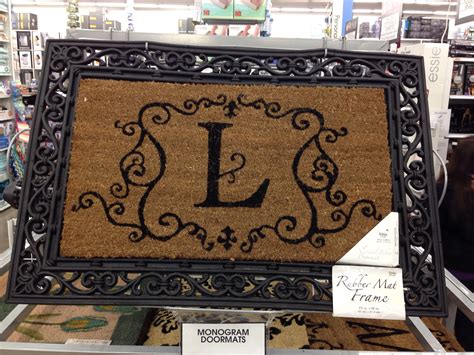 Bed Bath And Beyond 19 99 Monogram Door Mat Door Mat Bed Bath And Beyond