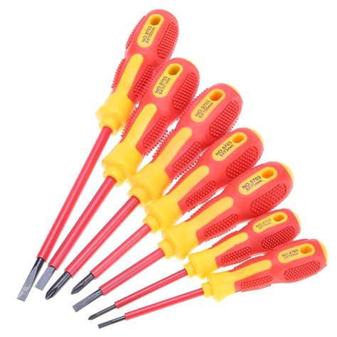 insulated screwdriver set  electrician dedicated slotted phillips