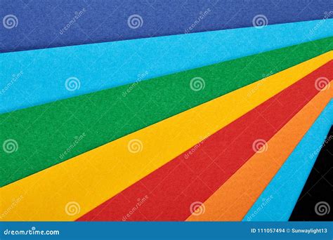 color paper set top view stock photo image  office