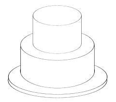 blank cake design template  tier cake templates tiered cakes cake