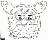 Furby Coloring Pages Printable Boom Aneta Stuff Sheets Toy sketch template