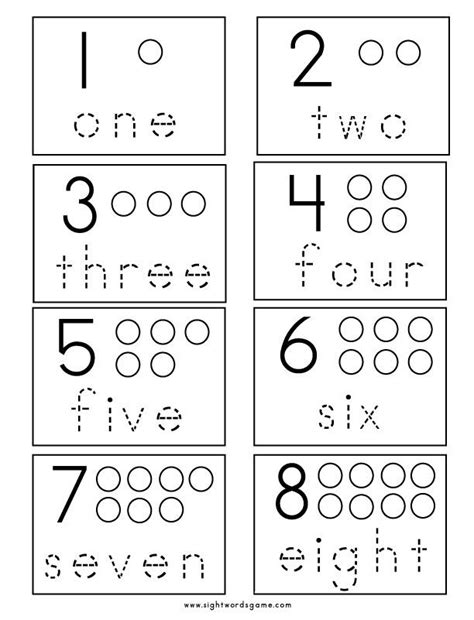 number worksheets numbers kindergarten numbers preschool number
