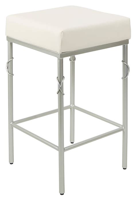 porto upholstered square backless metal counter stool metal counter stools backless bar