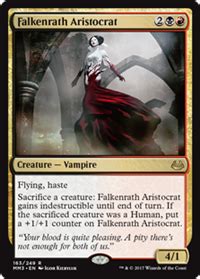 falkenrath aristocrat creature cards mtg salvation