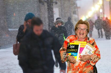 13 tips for having sex during a blizzard according to dr ruth