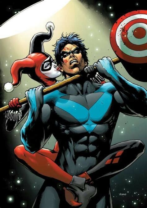 nightwing x harley dc nightwing harley quinn joker harley quinn