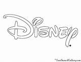 Disney Logo Stencil Drawing Stencils Coloring Pages Drawings Logos Freestencilgallery Font Choose Board sketch template