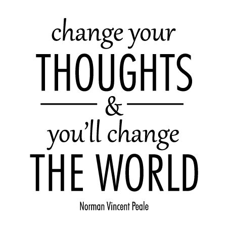 change  thoughts wall quotes decal wallquotescom