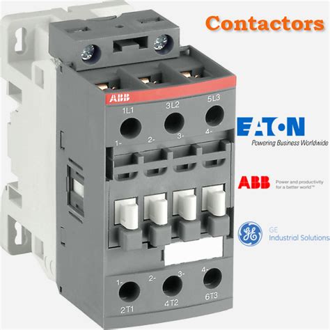 motor control contactors starters control components