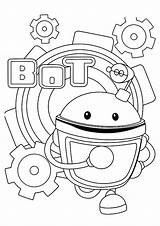 Umizoomi Bot Robot Coloring4free Storybots Parentune sketch template