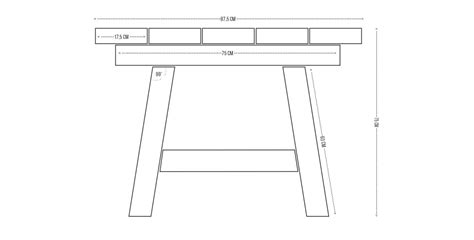 diy comment fabriquer une table en bois robuste avec  petit budget