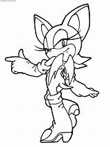 Sonic Coloring Pages Hedgehog Rouge Shadow Print Kids Cartoons Cliparts Scary Book Clipart Library Color Disney Popular sketch template