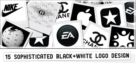 power  color  sophisticated black  white logos