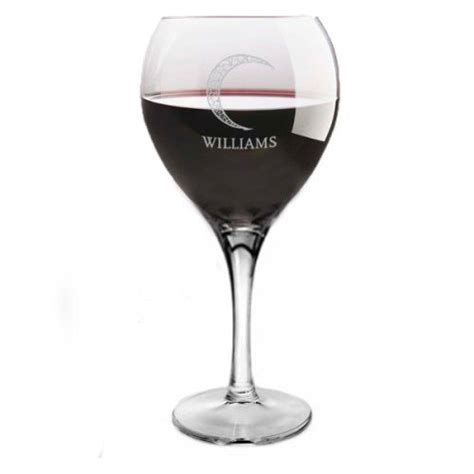 Crescent Moon Red Wine Glass By 121 Personal Ts 14 95 Celebrate