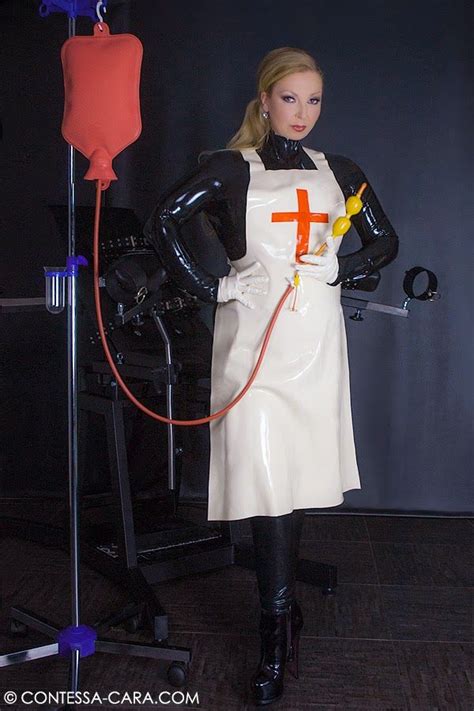 Pin Van Svetlana Slavia Op Latexnurse And Pvc Nurse Schort