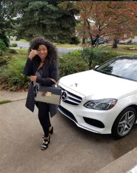 see the lady behind most exotic and luxurious cars in