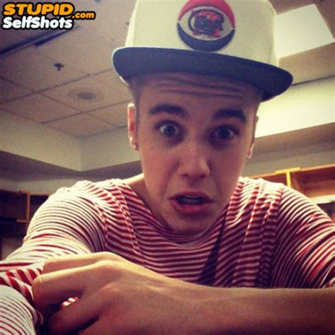 Confused Just Bieber Selfie Stupid Self Shots