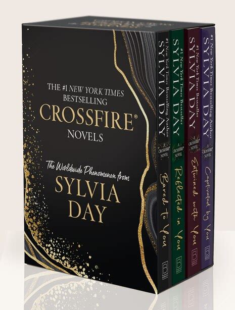 Sylvia Day Crossfire Series 4 Volume Boxed Set Bared To You Reflected