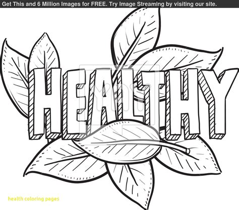 healthy body coloring pages  getcoloringscom  printable