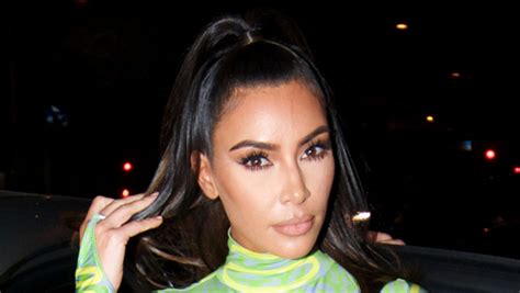 kim kardashian gets ‘nose job fans make plastic surgery accusations hollywood life