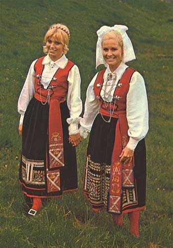 Folk Costume Småland Finnveden And Värend Sweden Scandinavian