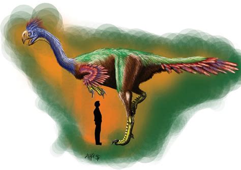 gigantoraptor gigantoraptor dinozavry zhivotnye iskusstvo