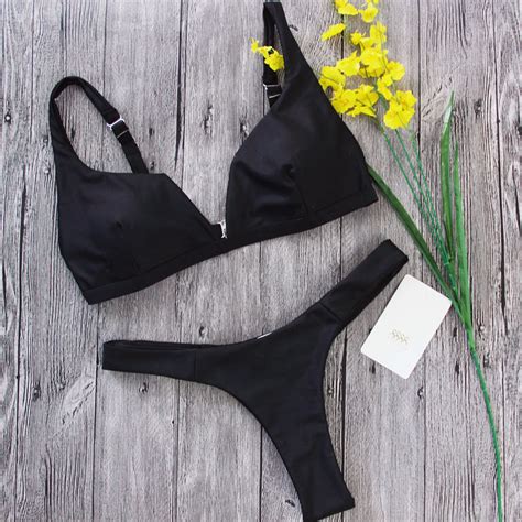 manufacturer girl bikini open hot sexy nude brazilian women solid black