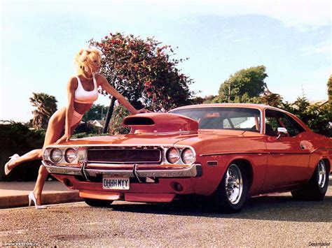 Hot And Classic Muscle Car