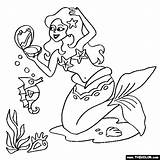 Coloring Foley Mick Logo Pages Template Mermaid sketch template