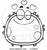 Cell Cartoon Infatuated Blood Clipart Thoman Cory Outlined Coloring Vector 2021 sketch template