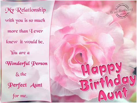 happy birthday aunt wishbirthdaycom
