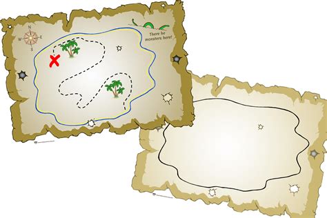 treasure map printable