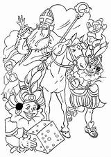Sinterklaas Kleurplaat Sint Kleurplaten Nicholas Colorat Mos Nicolae Om Piet Sinterklaasje Paard Voor Leuke Printen Planse P01 Kleur Knutselidee Desene sketch template