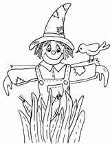 Scarecrow Coloring Pages Printable Goosebumps Fall Color Print Kids Girl Slappy Crow Sheets Preschool Scary Scarecrows Head Halloween Book Printables sketch template