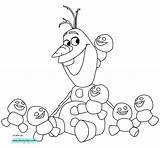 Coloring Olaf Pages Comments Frozen Printable sketch template