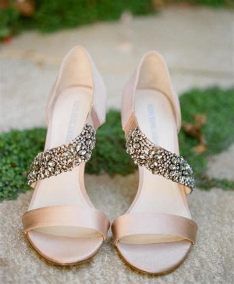 beautiful blush pink wedding shoes fashion  wedding pink