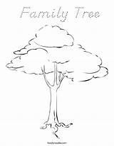 Coloring Tree Pages Family Ree Library Clipart Line Outline Comments sketch template