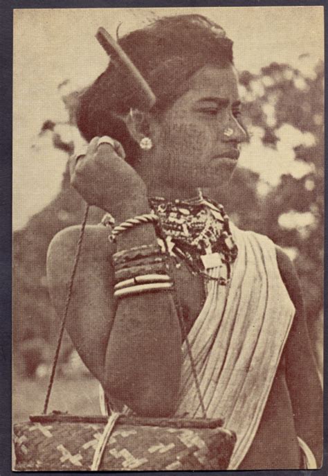 indian tribal woman  traditional dress undated photograph