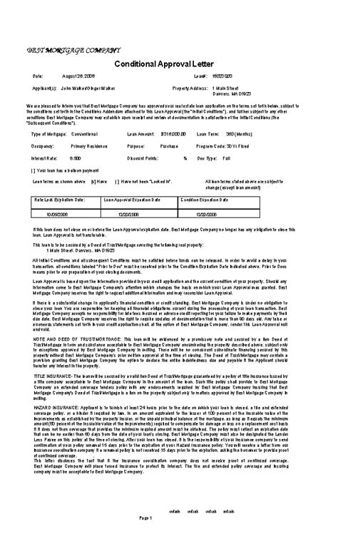 conditional approval letter pdfsimpli