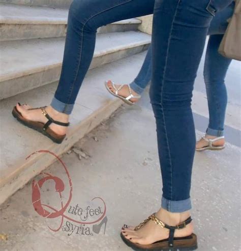 Syrian Arab Feet Flat Sandals Shoes Sandals Leg Mehndi Legs Mehndi