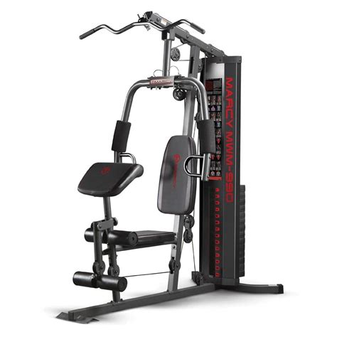 marcy dual functioning full body lb stack home gym workout machine