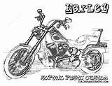 Harley Davidson Coloring Pages Softail Printable Custom Kids Book Fxstc Gif Choose Board 1056 Source sketch template